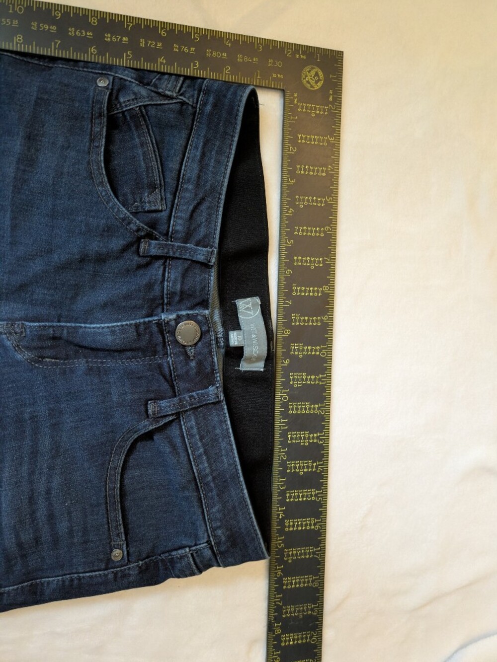 Wit & Wisdom Dark Wash Skinny Jeans - Picture 3 of 7